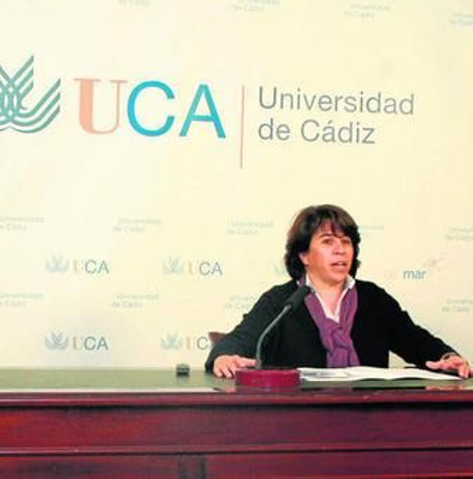 Concha Valero, durante la presentación celebrada ayer. Concha Valero, durante la presentación celebrada ayer.