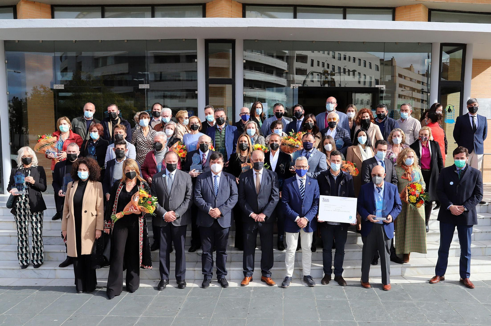 Premiados en el V Día del Comercio de Huelva.