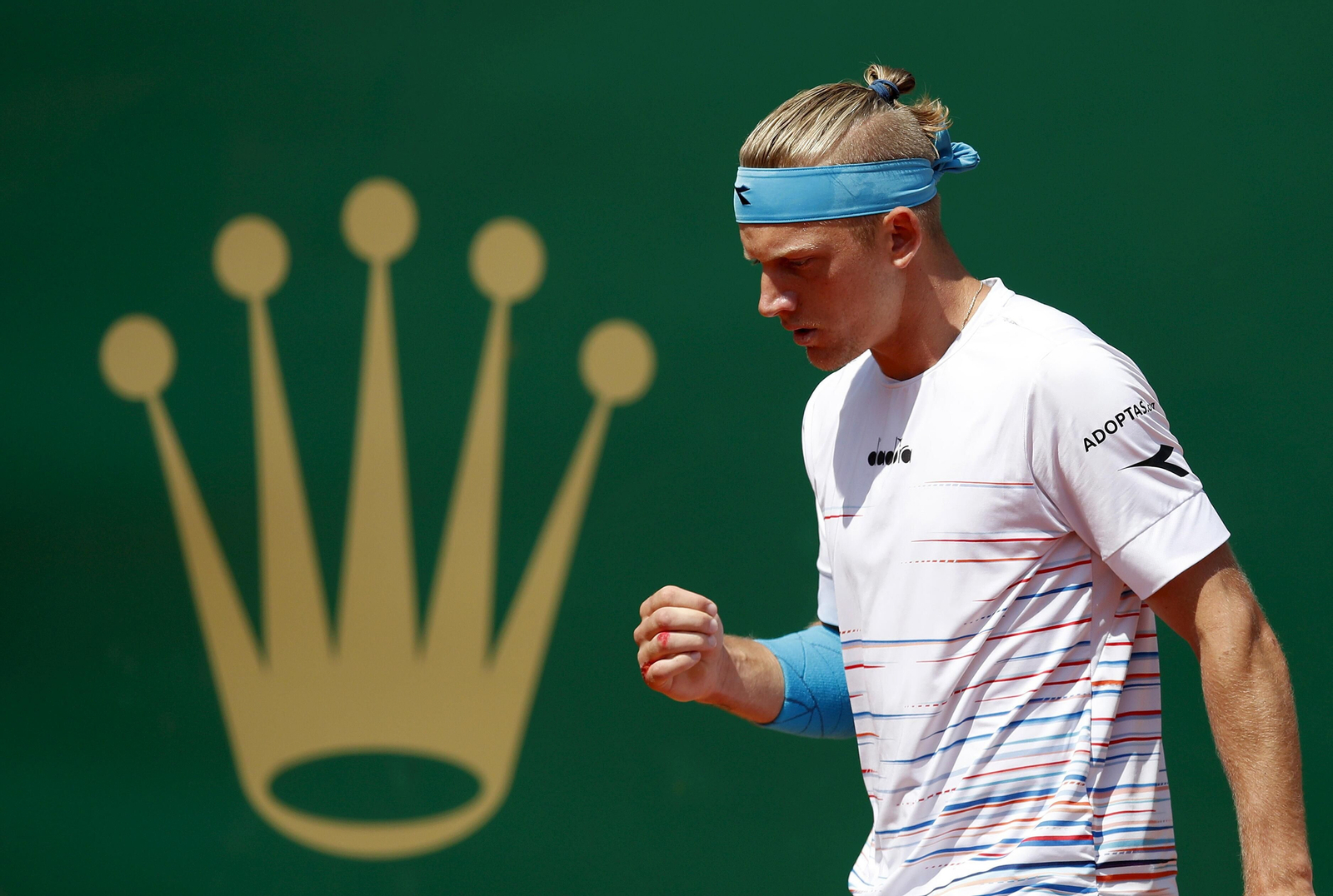 El triunfo de Alejandro Davidovich sobre Dimitrov, en fotos