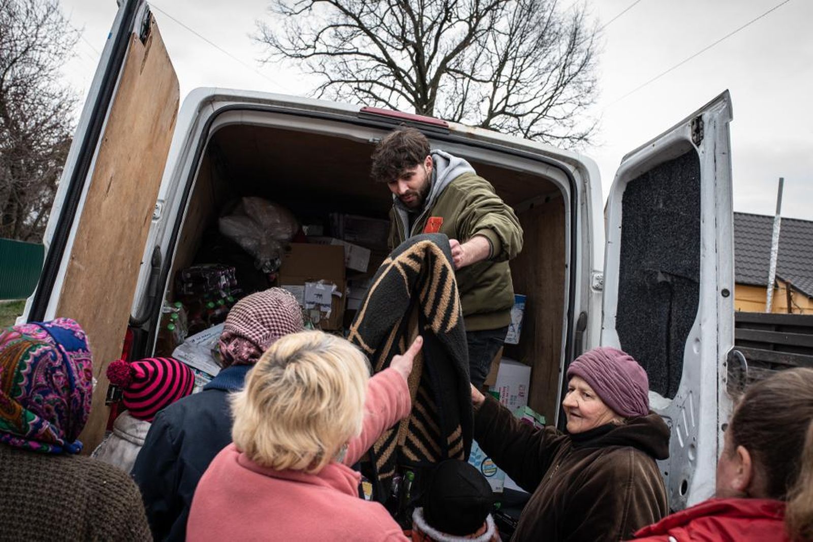 El año de guerra de Ucrania visto por los ojos de Maxim, en imágenes.
