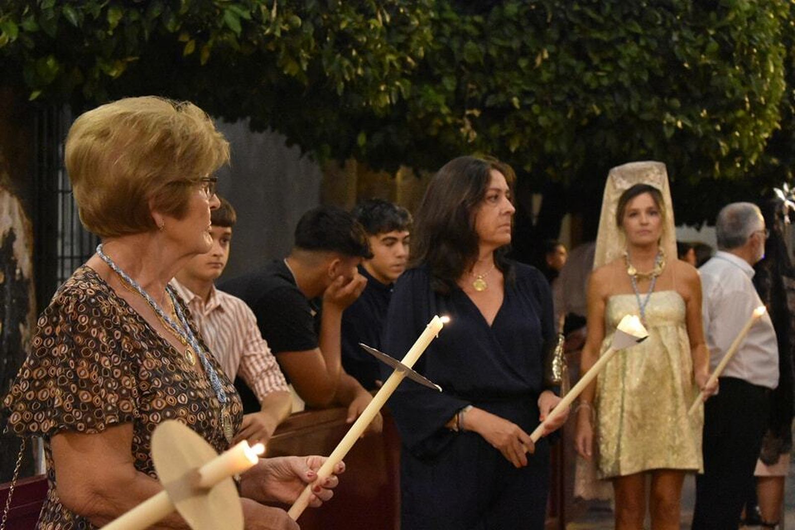 La procesión de la Virgen de la Estrella en Villa del Río, en imágenes