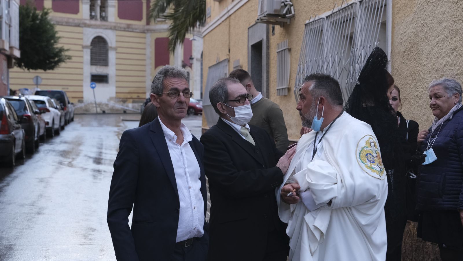 Procesión de Macarena en Almería, en imágenes.