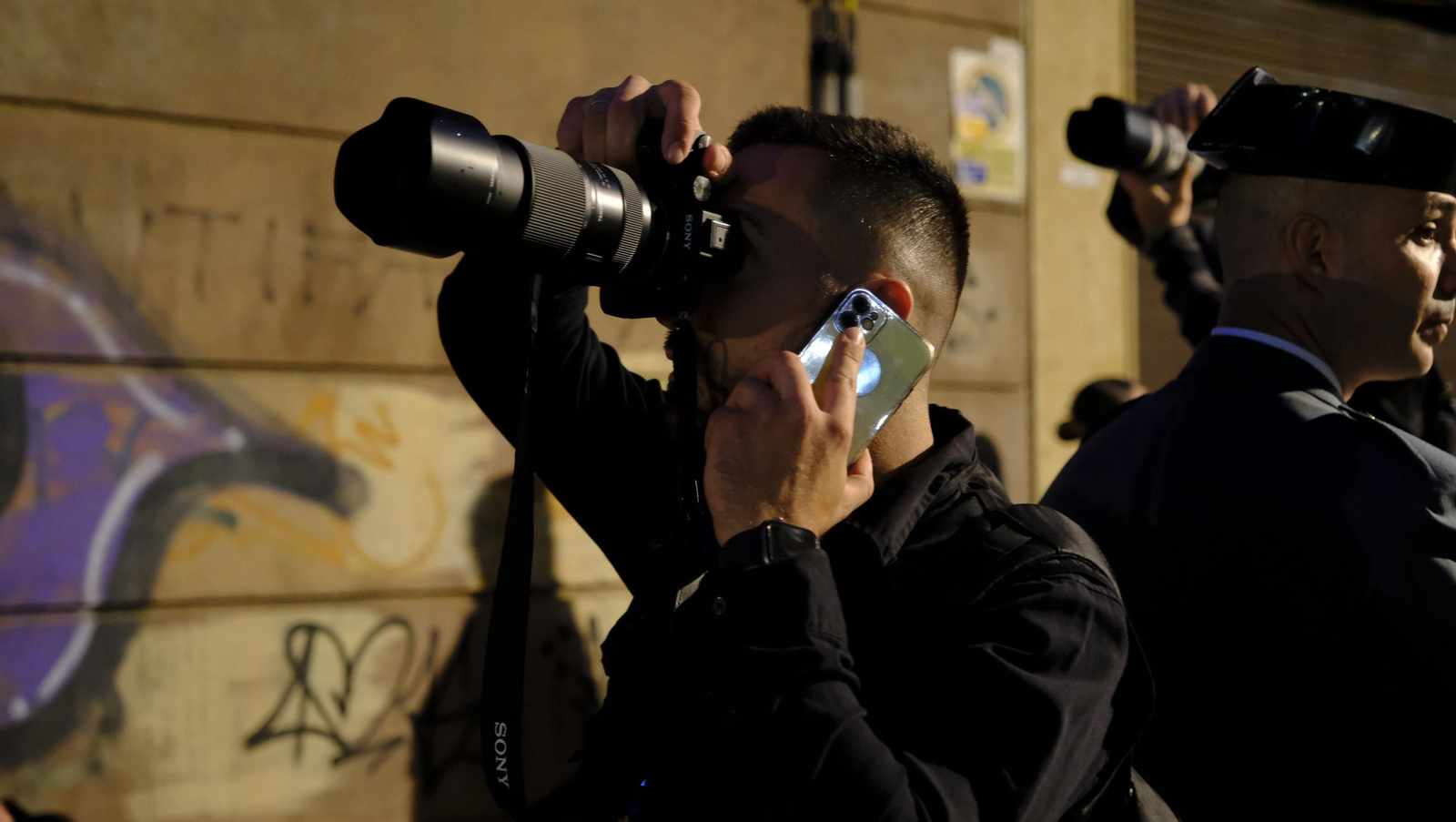 Pasión vuelve a su Iglesia de Santa Teresa azotada por la lluvia