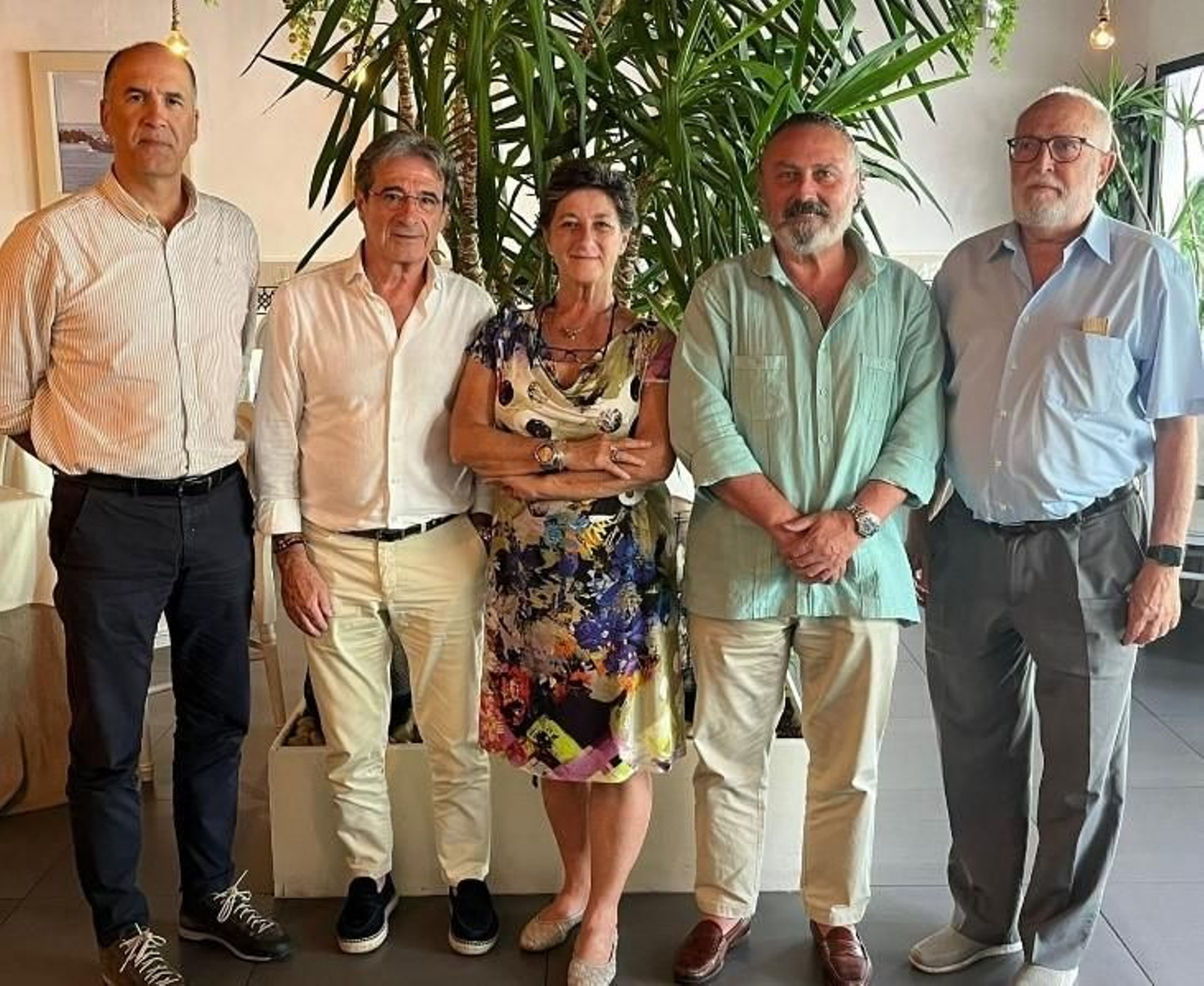 Los presidentes de los colegios de Enfermería, Farmacéuticos, Médicos, Dentistas y Veterinarios.