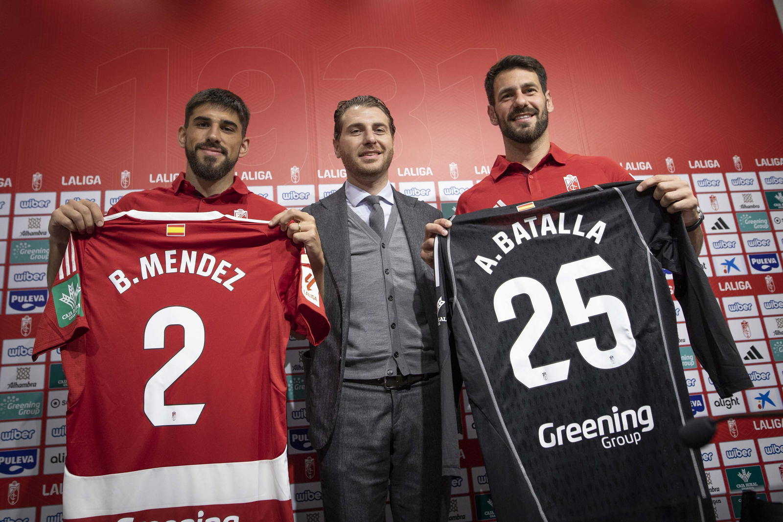 Las mejores imágenes de la presentación de Bruno Méndez y Augusto Batalla