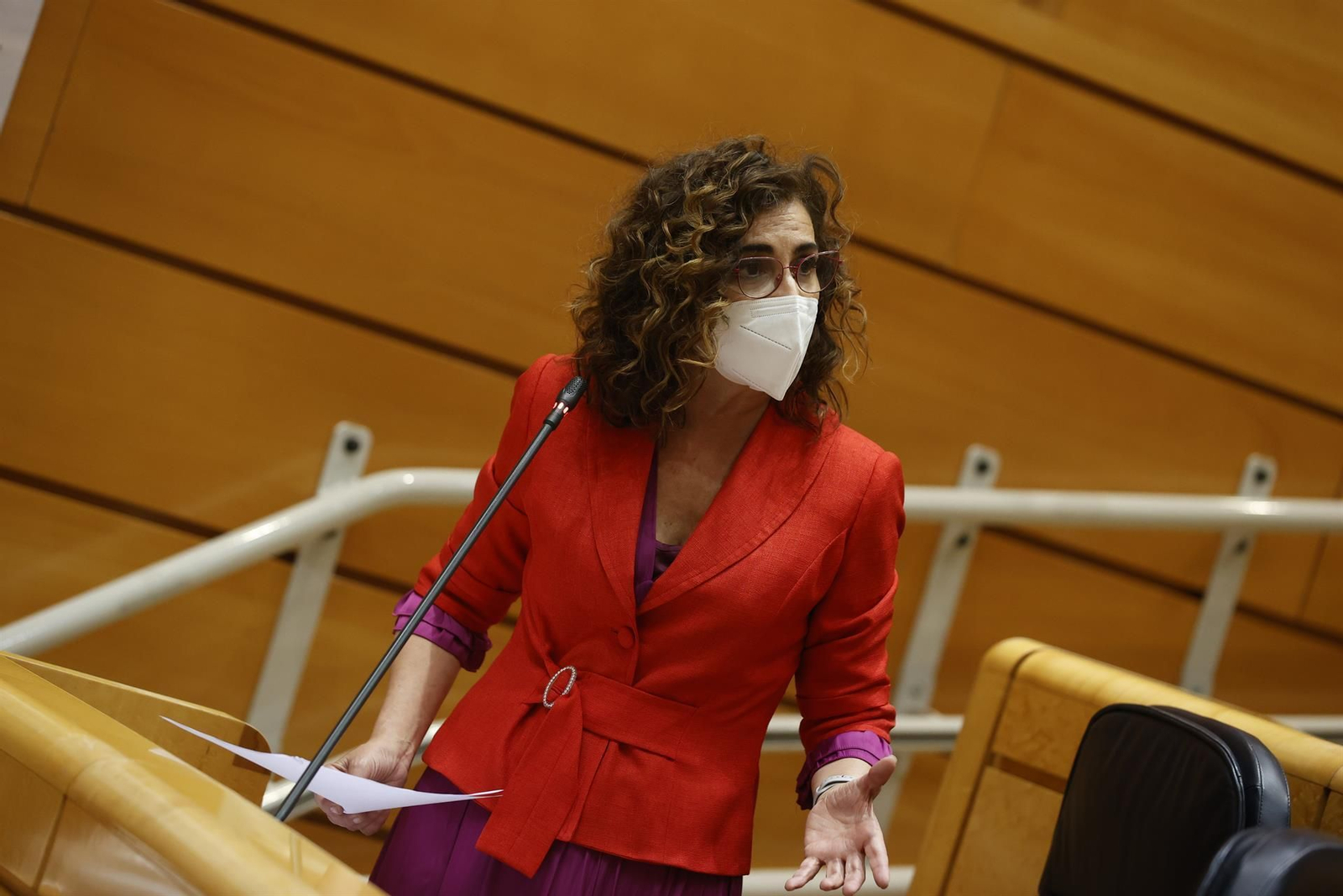 La ministra de Hacienda, María Jesús Montero.