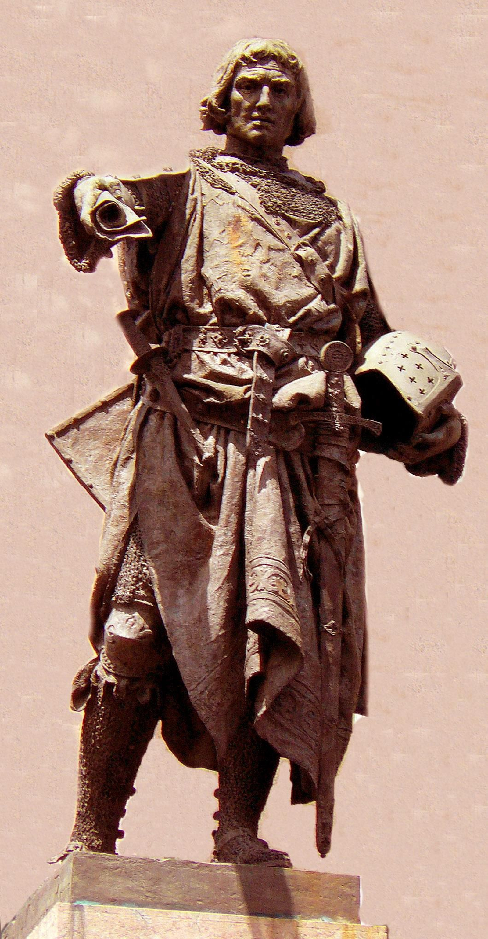 Don Diego López de Haro, alférez mayor del ejército castellano que murió en uno de los lances del cerco de Algeciras a principios del año 1310.