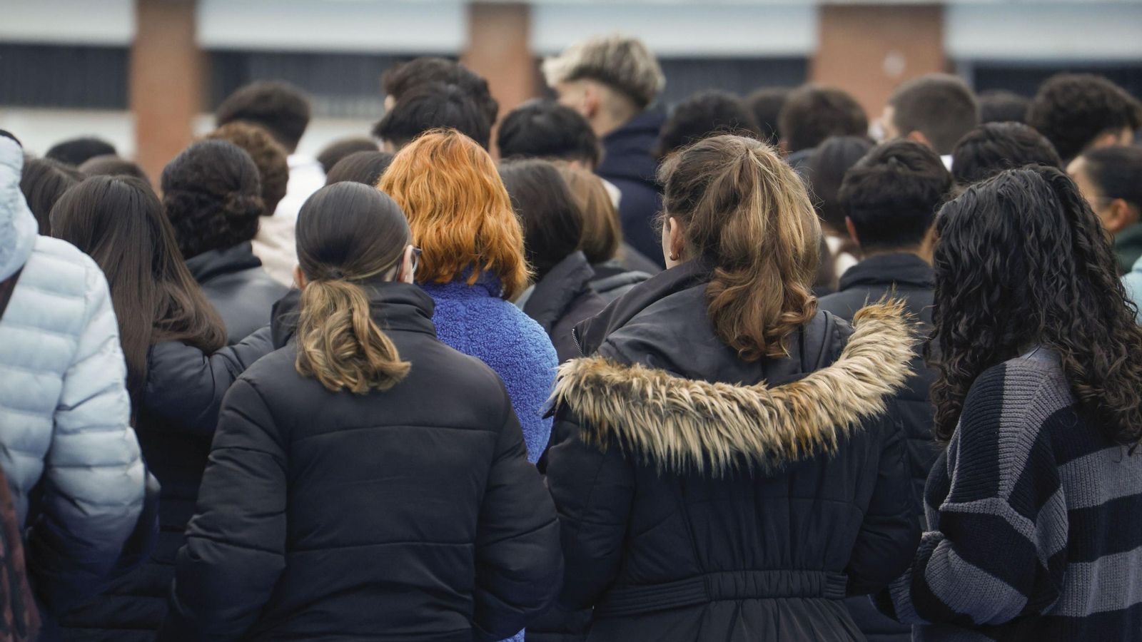 Alumnos del instituto Averroes