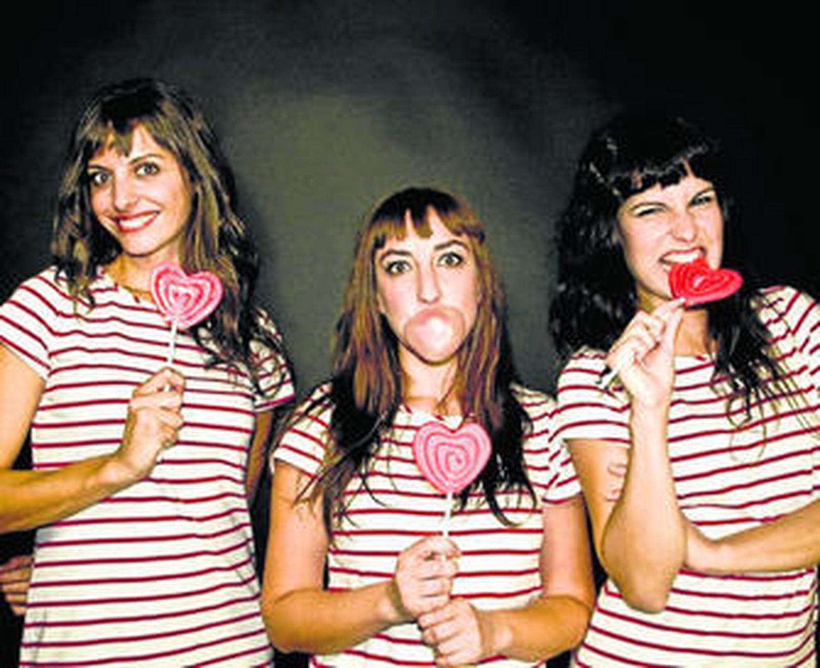Las dulces Virginia Muñoz, Carmen Baquero y Noemí Ruiz son Caramala.