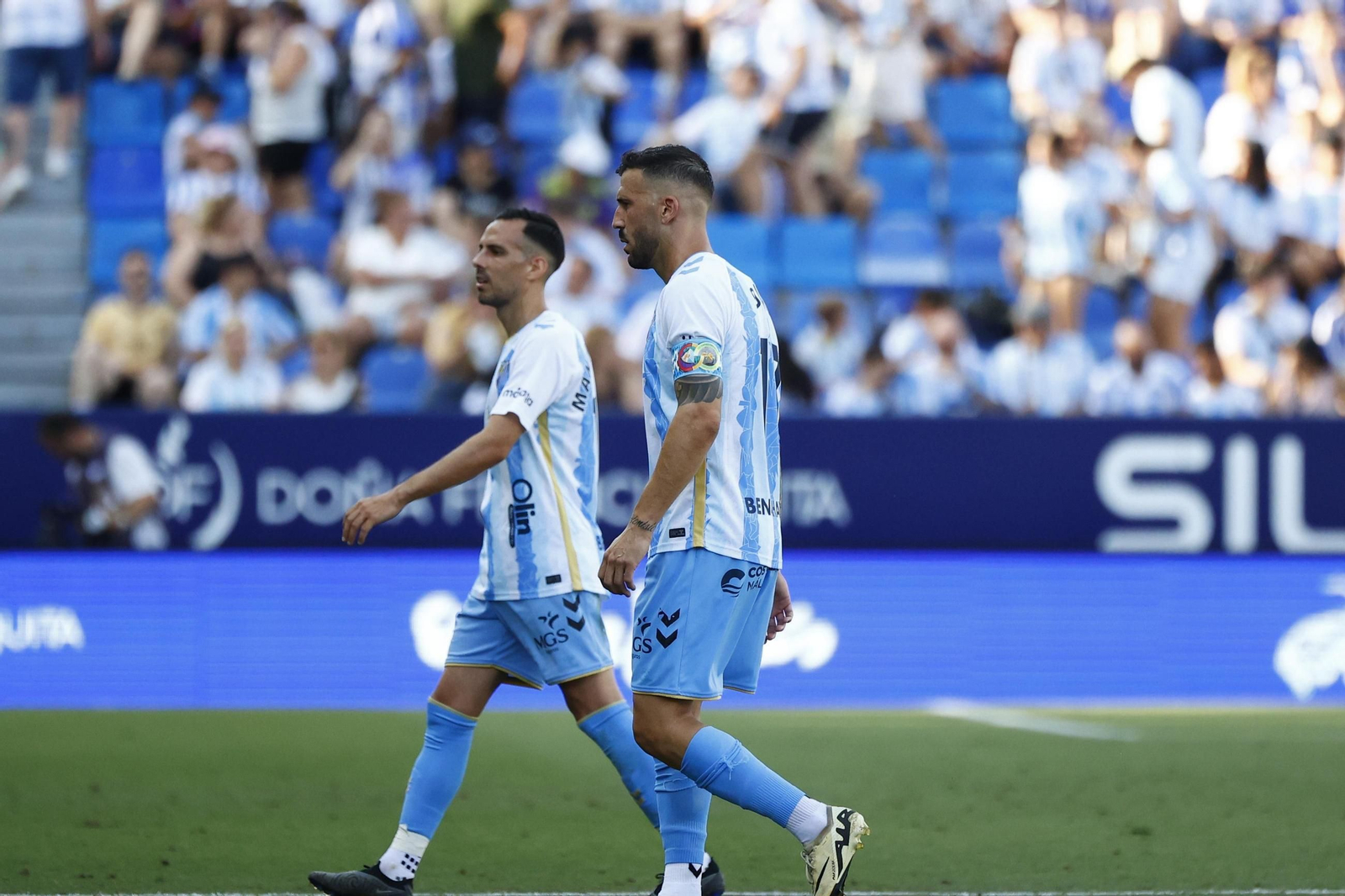 El Málaga CF-Burgos, en fotos