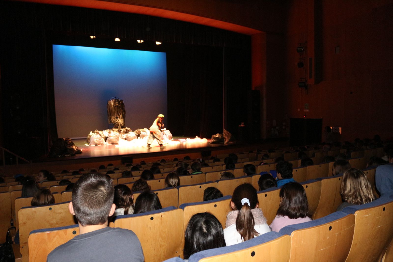 Uno de los pases de esta representación que se han ofrecido en el Moderno.