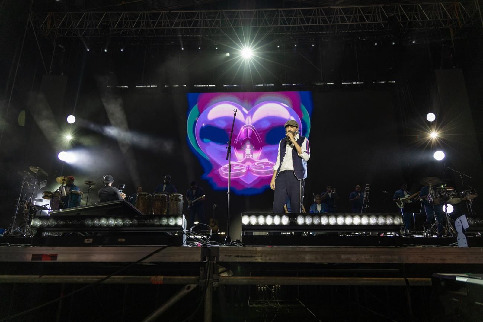 El primer concierto en Jaén de  Juan Luis Guerra, en el Vive Jaén Music Fest