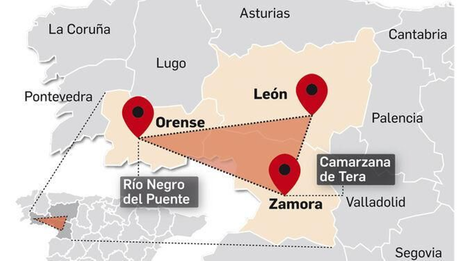 Zona de búsqueda del piloto desaparecido y su avioneta. Zona de búsqueda del piloto desaparecido y su avioneta.