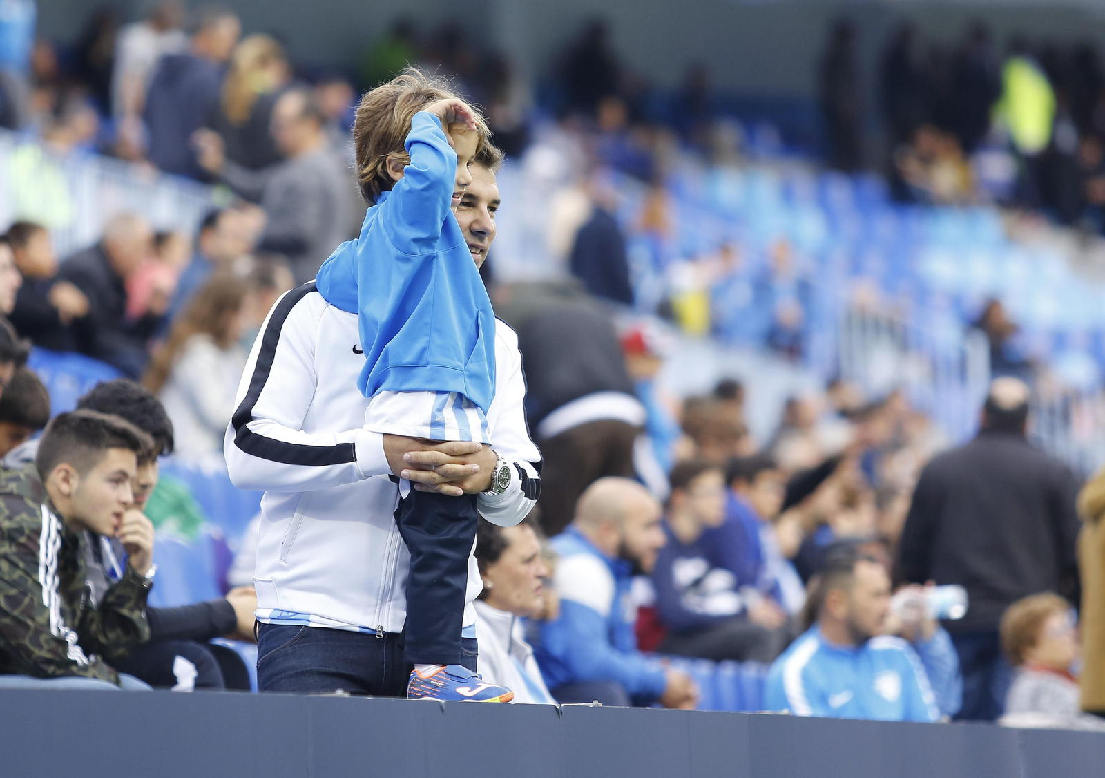 Las imágenes del Málaga-Nàstic