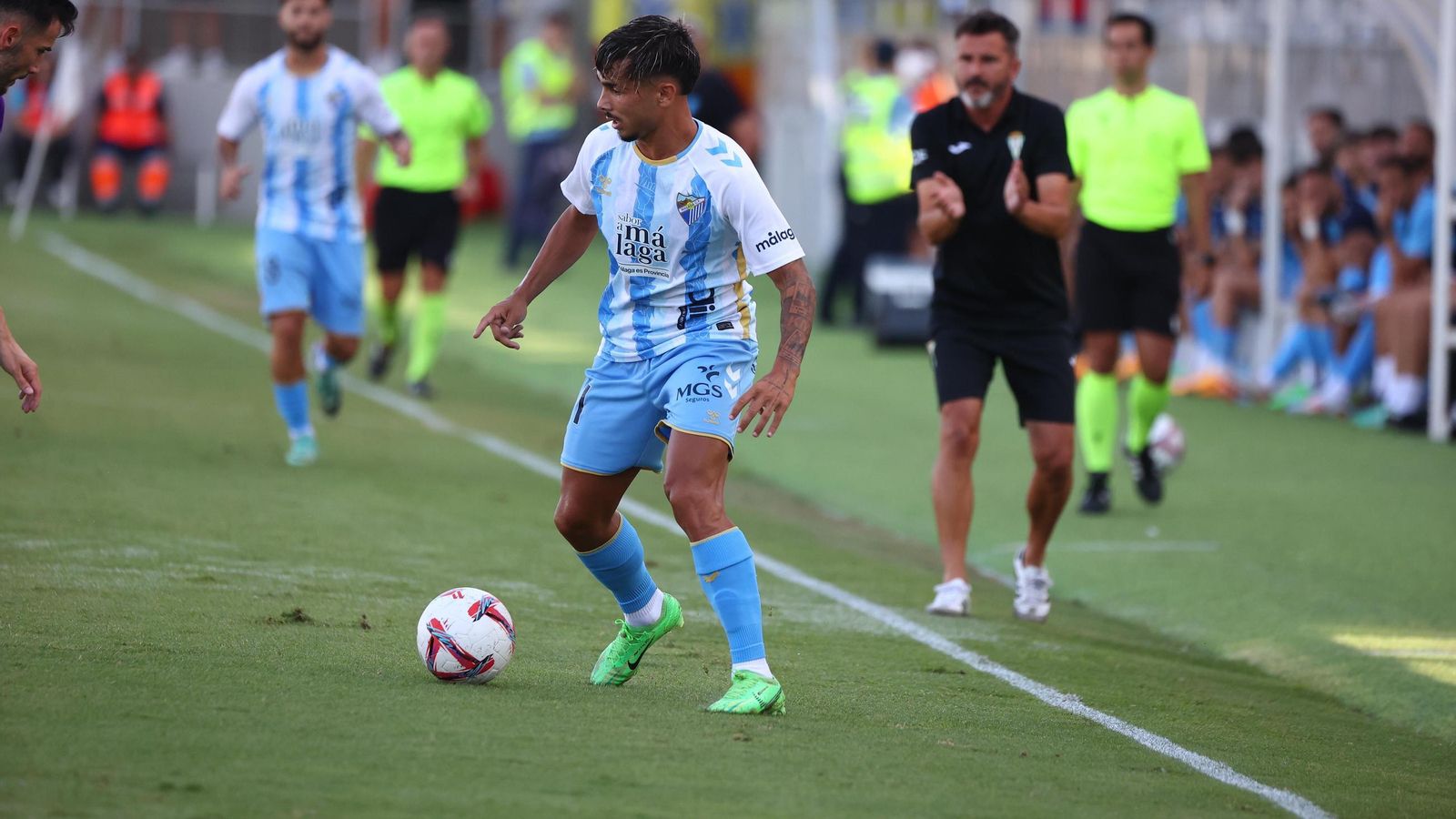 El Málaga CF - Córdoba, en fotos