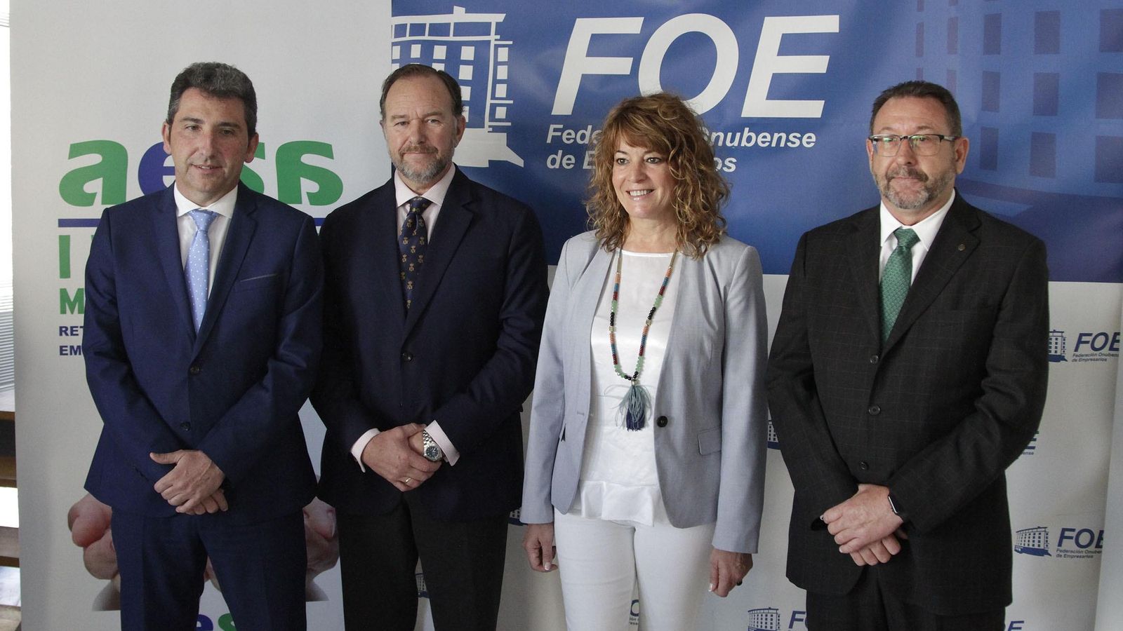 Álvaro Burgos, José Luis García-Palacios, Pilar Miranda y Alberto España.