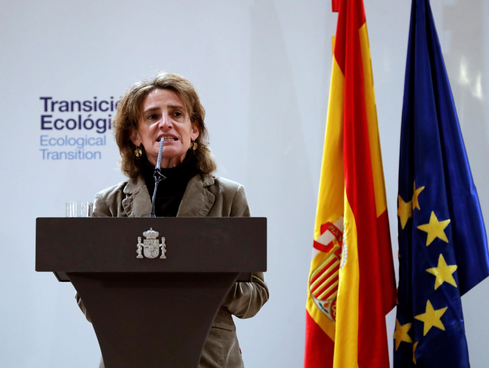 La ministra para la Transición Ecológica, Teresa  Ribera.