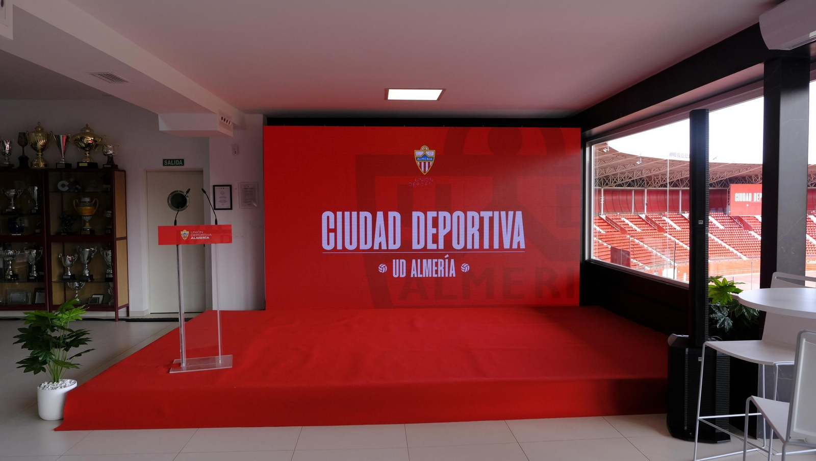 Presentación de la futura Ciudad Deportiva de la U.D. Almería, en imágenes