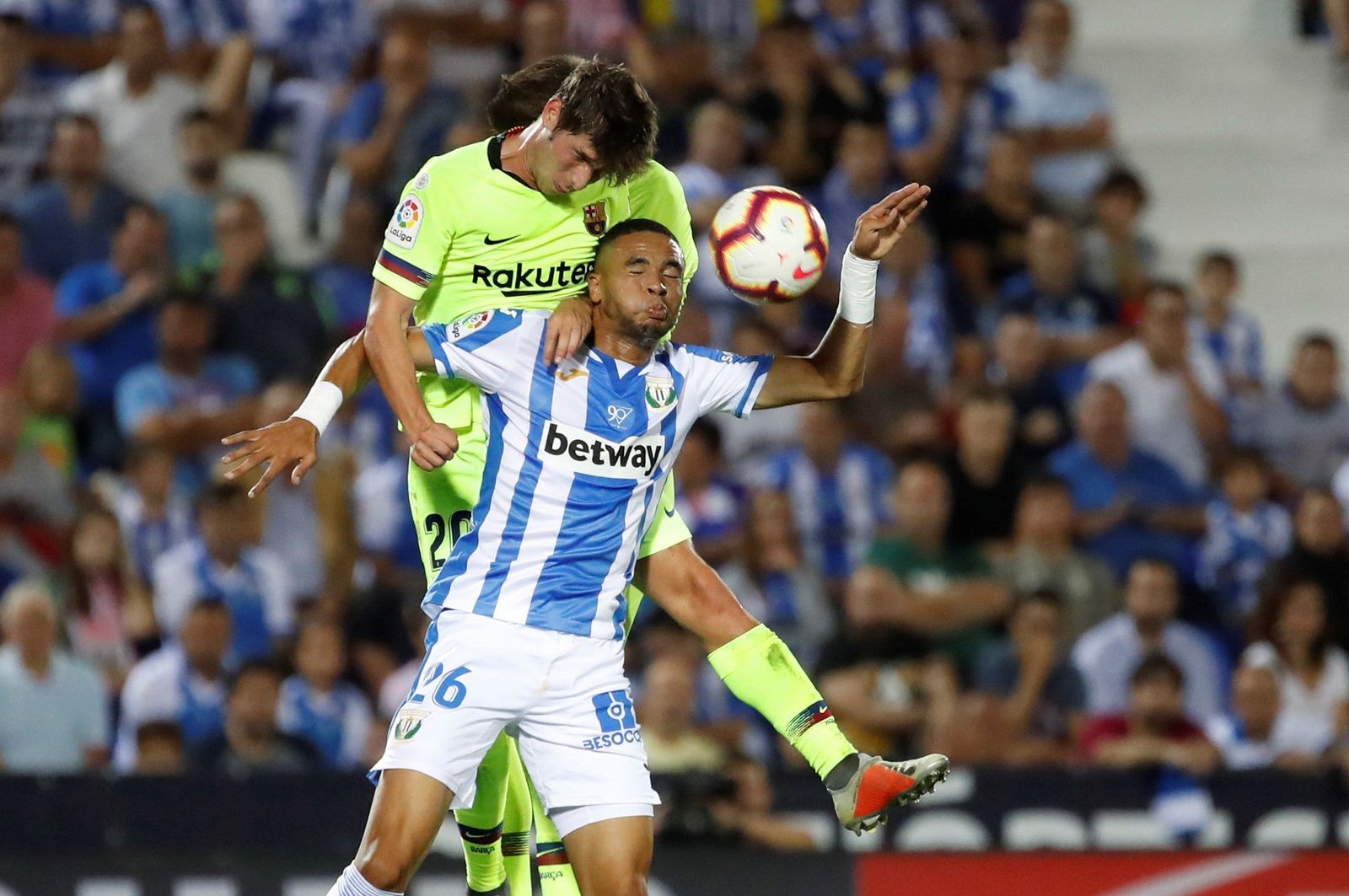 Las imágenes del Leganés-Barcelona