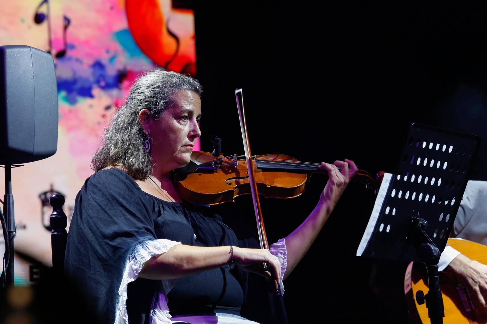 Fotos del concierto de Salvador y Pastora Andrades en el Encuentro de Guitarra Paco de Lucía