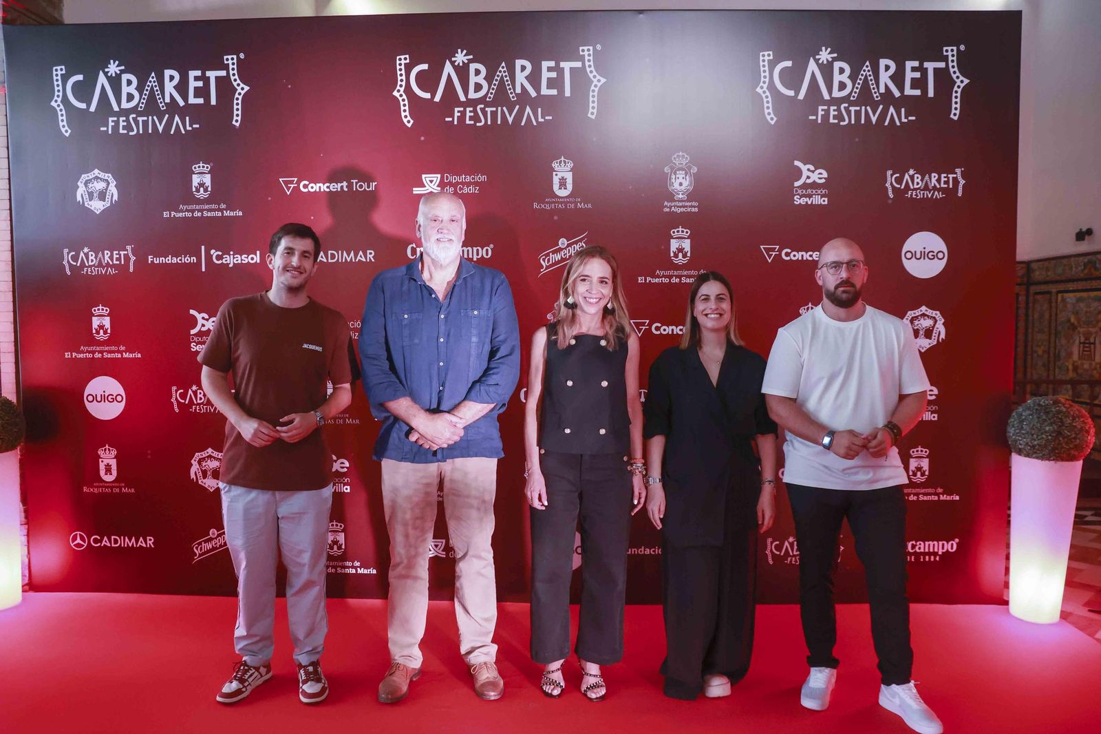 Las imágenes de la presentación del Cabaret Festival