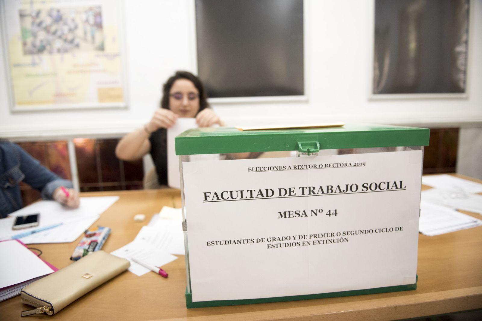 Las mejores imágenes de las elecciones en la UGR