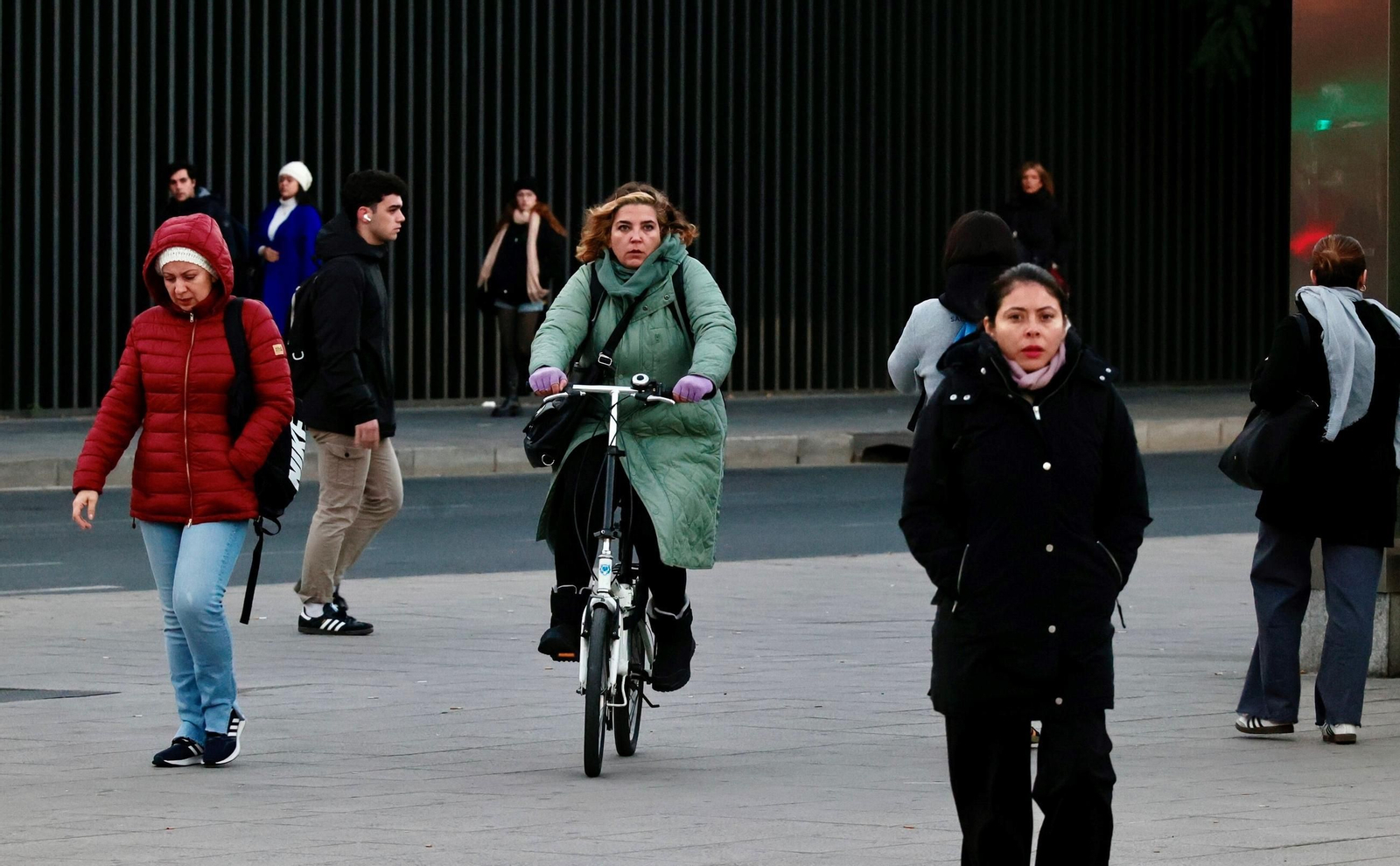 Las imágenes del frío en Sevilla