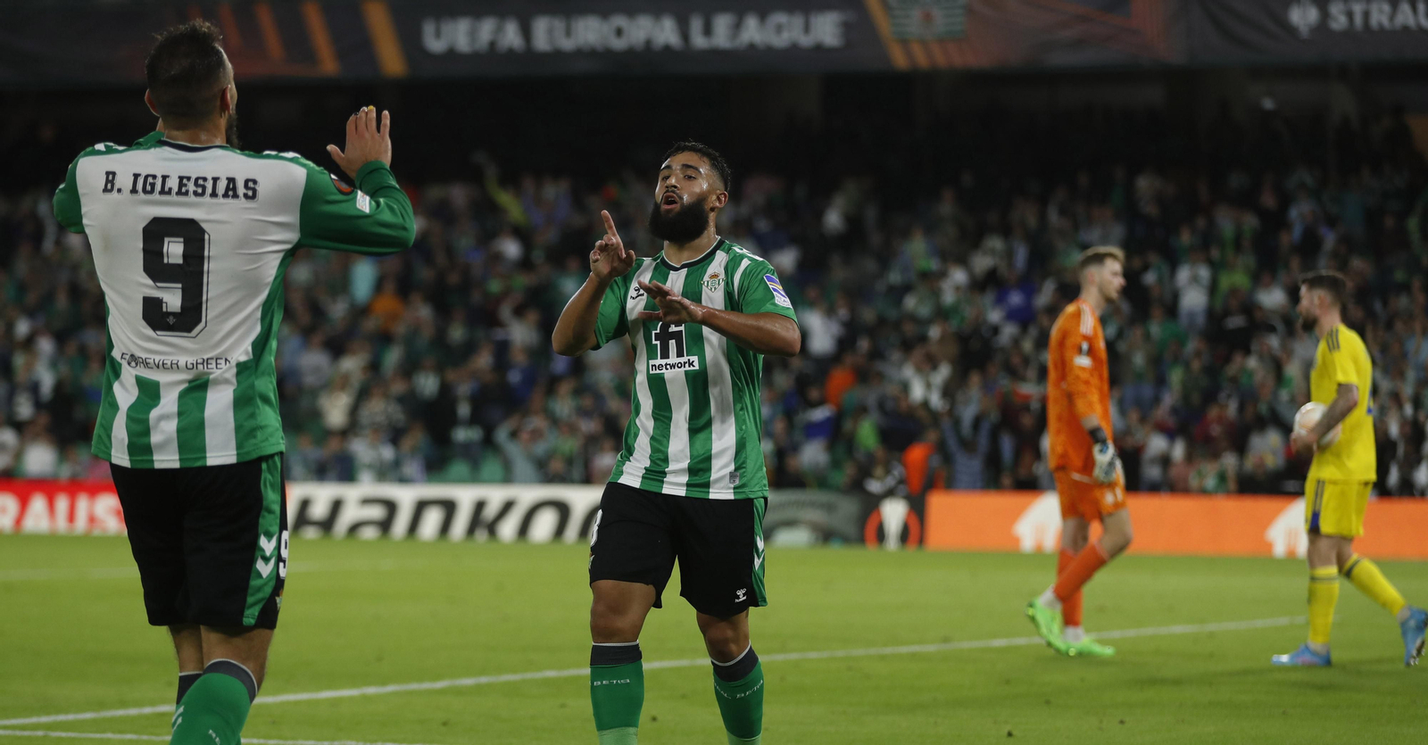 Las imágenes del Betis - HJK Helsinki
