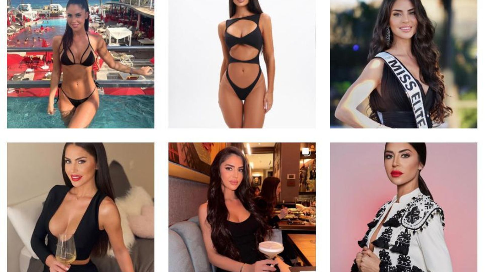 Diversas fotografias de Melania Puntas en su perfil de Instagram Diversas fotografias de Melania Puntas en su perfil de Instagram