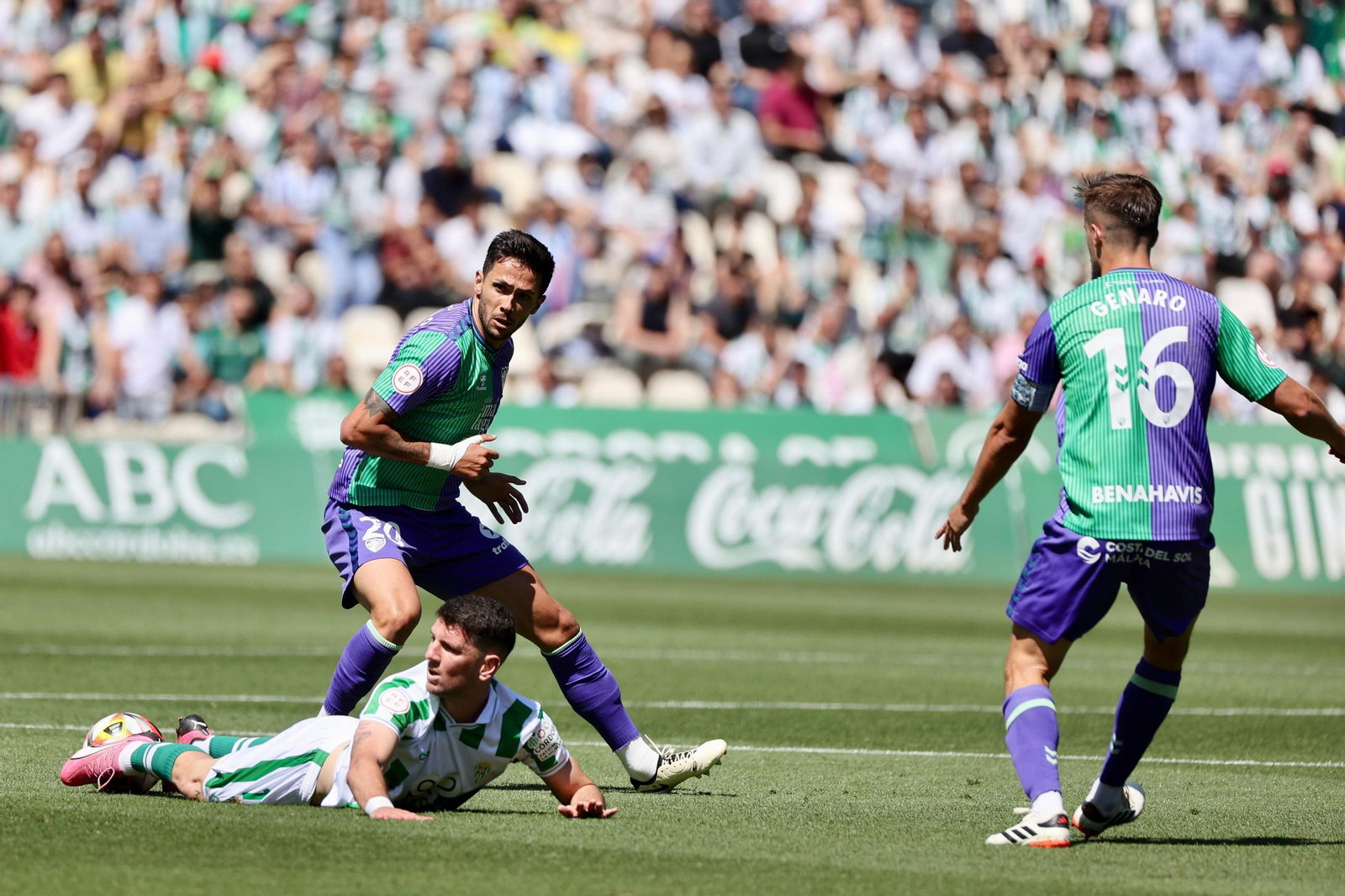 El Córdoba - Málaga CF, en fotos