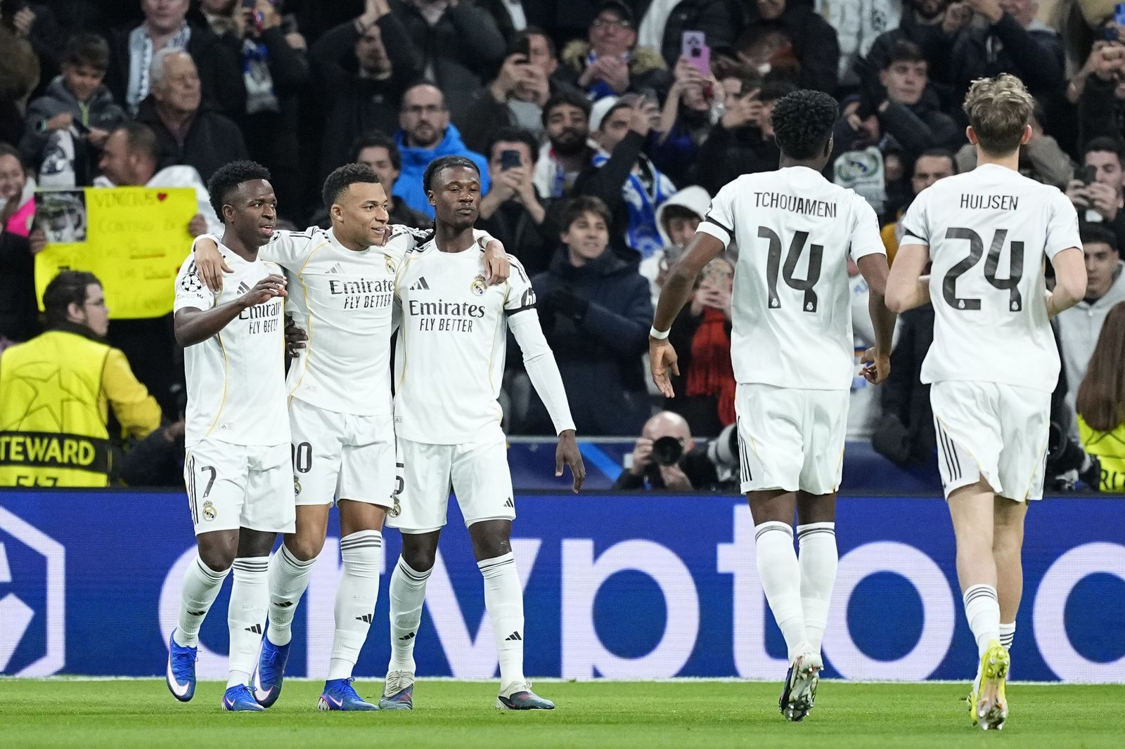 Las fotos del Real Madrid-Mónaco