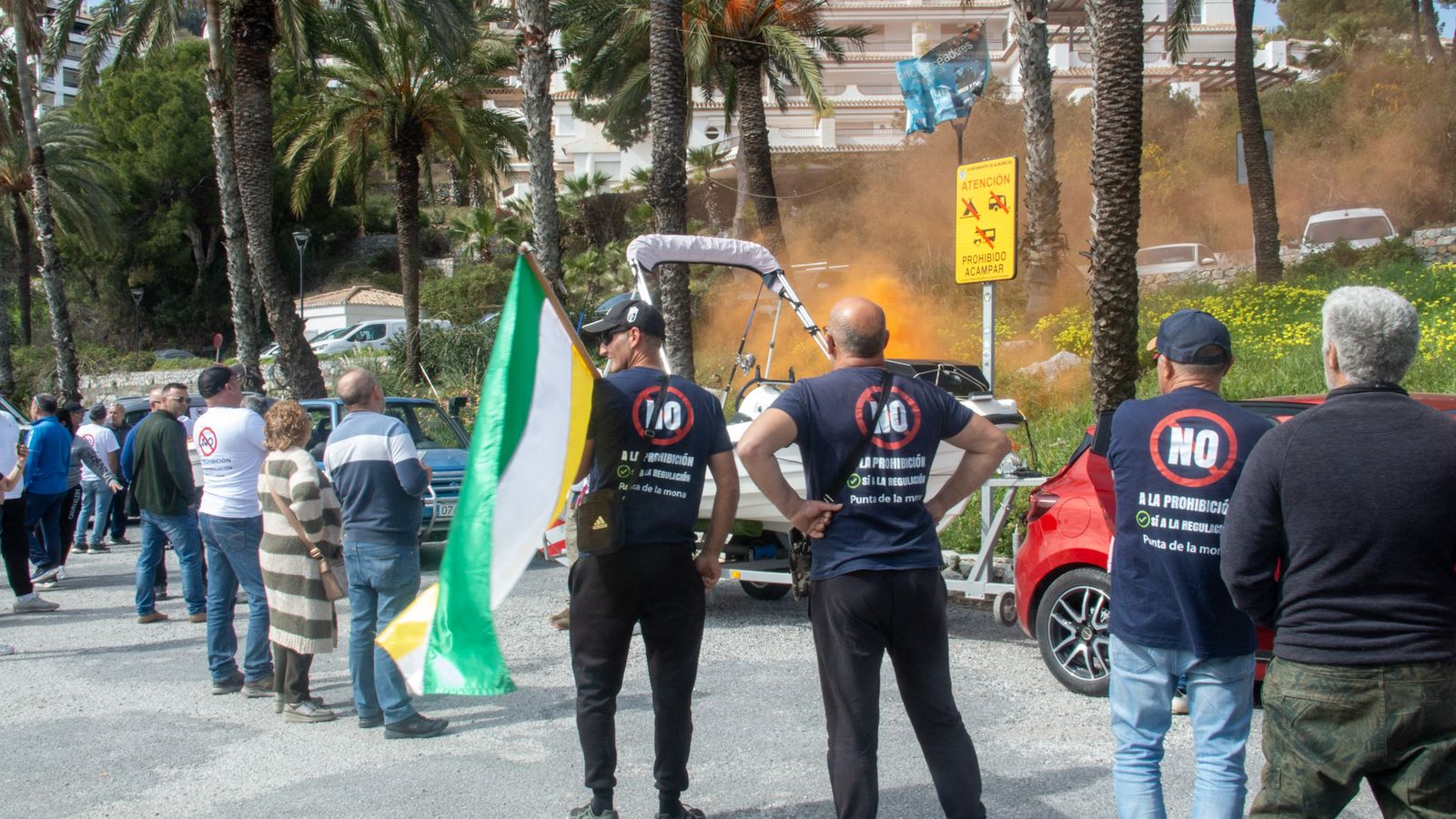 Han concluido en Marina del Este tras recorrer las calles del municipio durante tres horasc