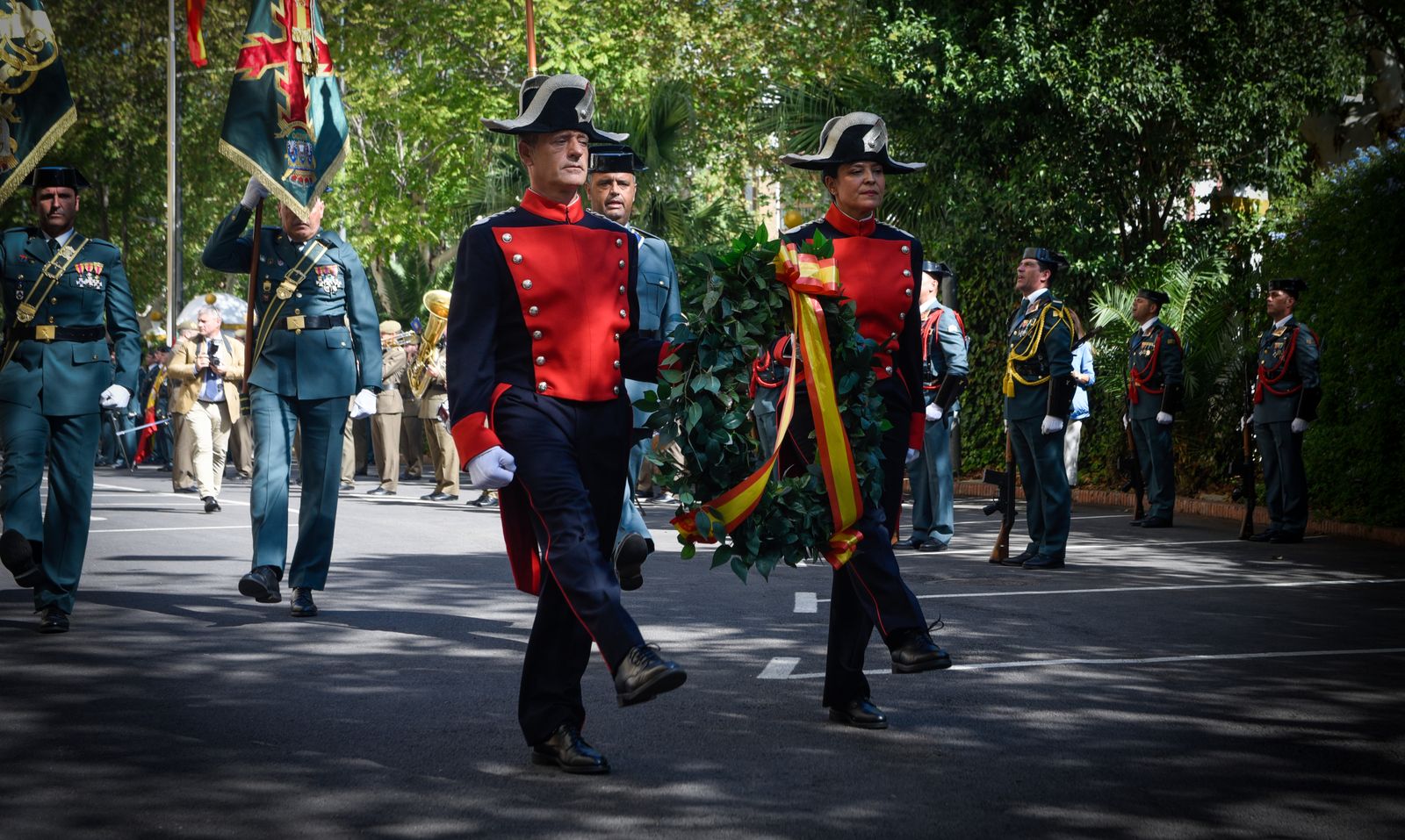 Imágenes del acto del día del Pilar de la Guardia Civil