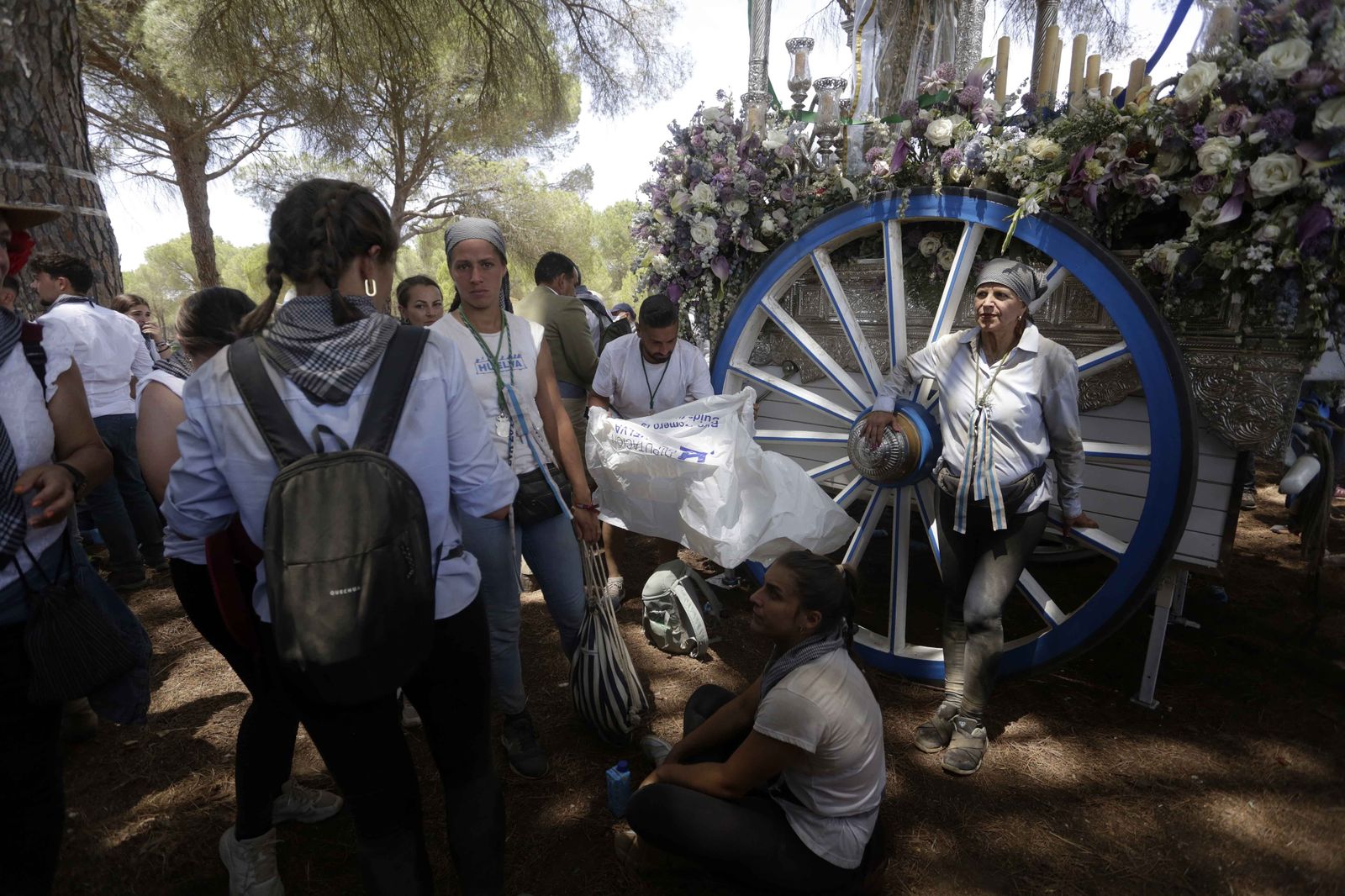 El Rocío 2023: Imágenes del Camino de la Hermandad del Rocío de Huelva