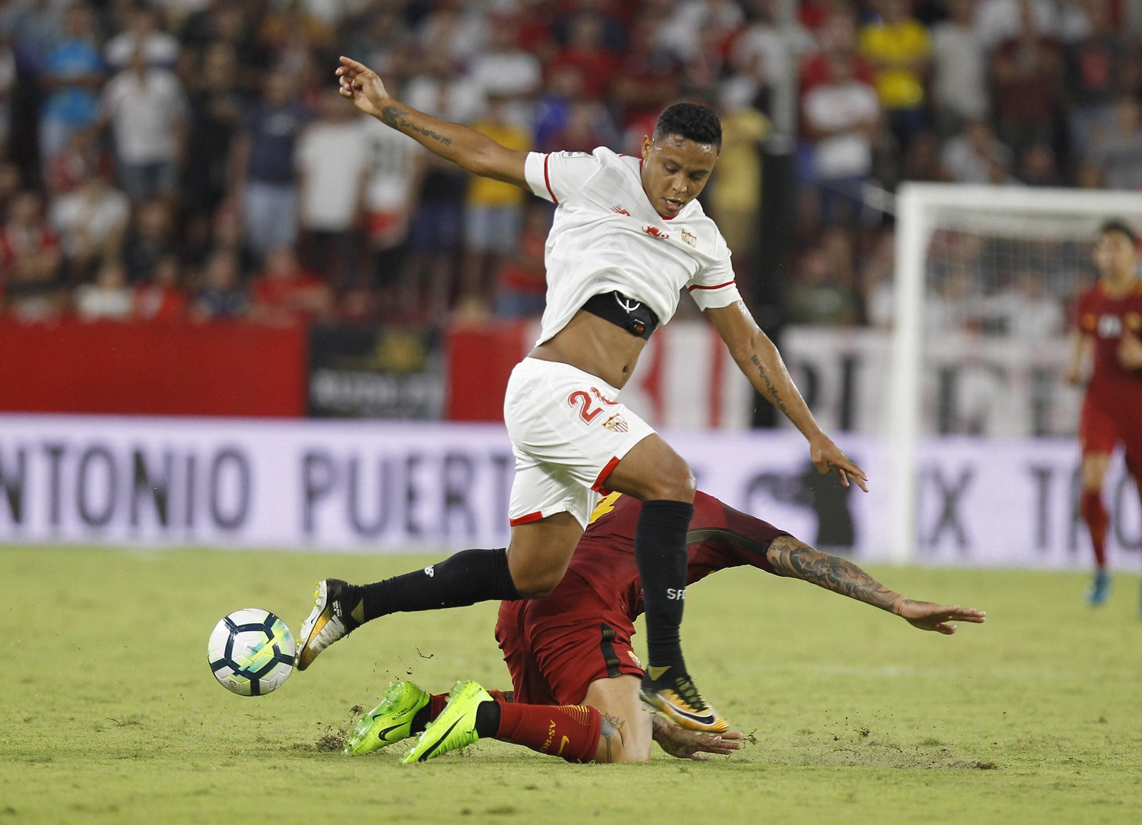 Las imágenes del Sevilla-Roma del IX Trofeo Antonio Puerta