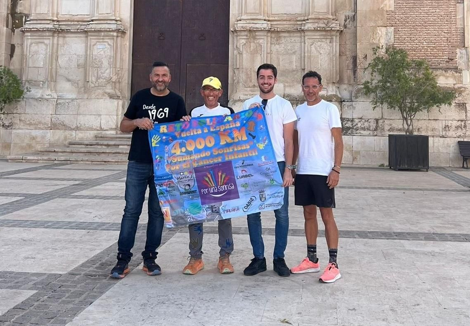 Sumando Sonrisas llega a Almería: 4.000 kilómetros para recaudar fondos contra el cáncer infantil