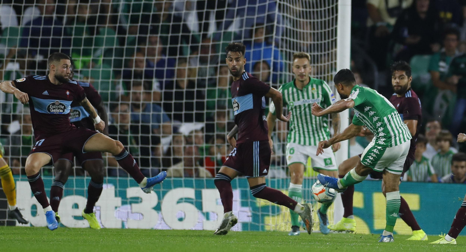 Las imágenes del Betis-Celta