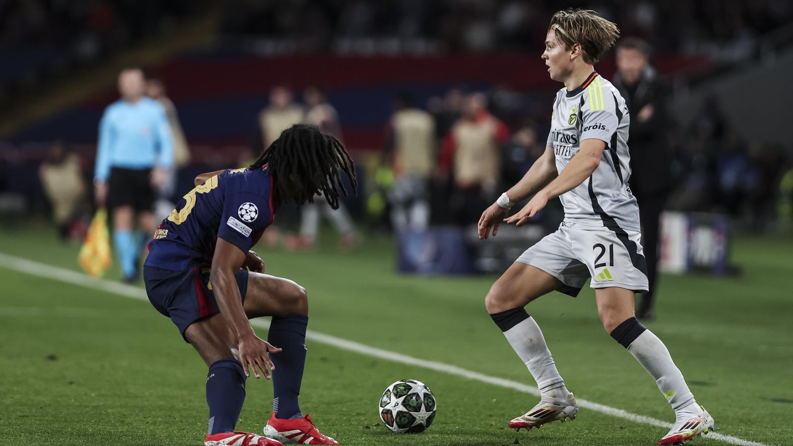 Las fotos del Barcelona-Benfica