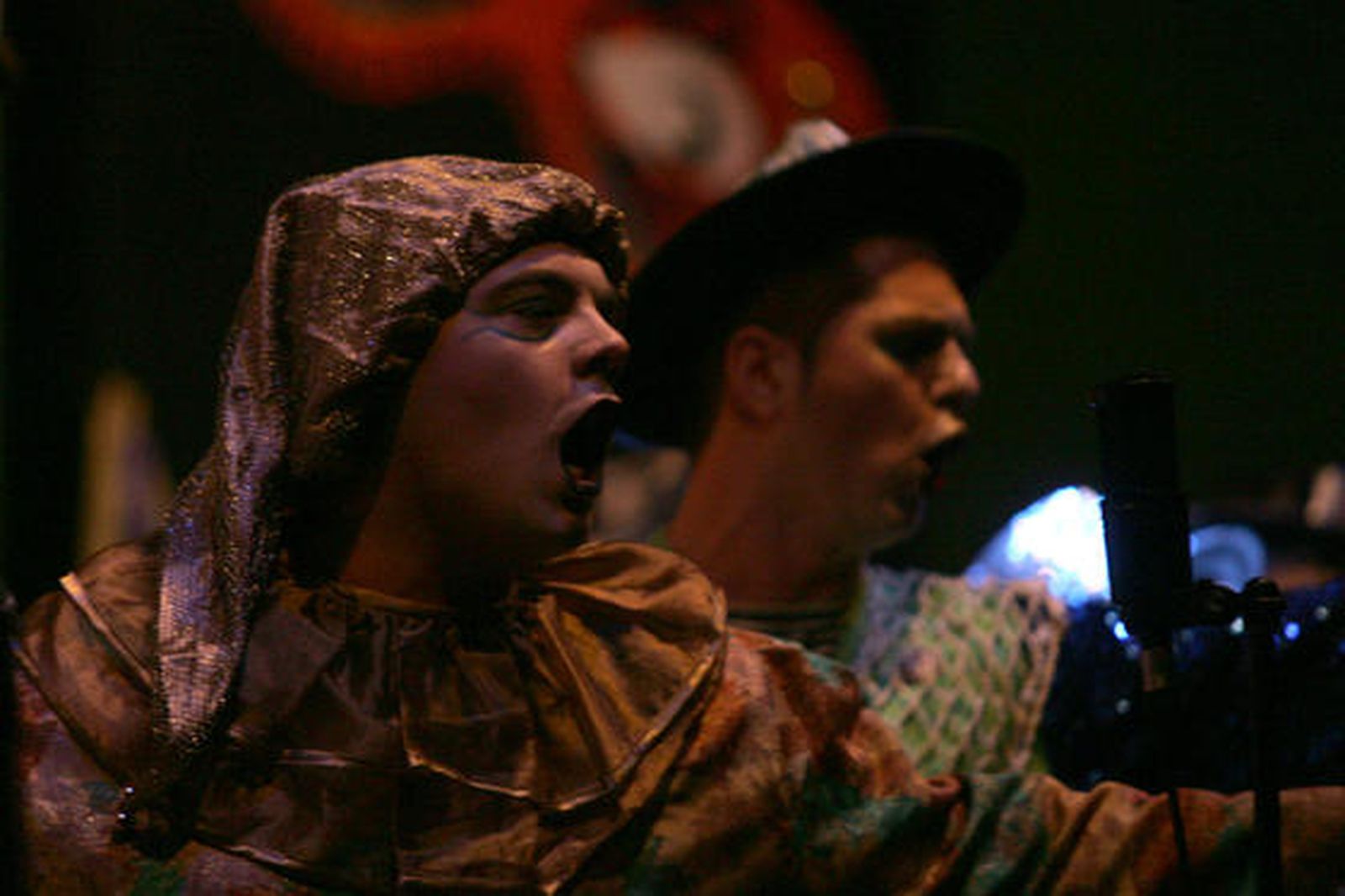 La agrupación 'El desván del carnaval'./Fotos:J.M.Quiñones

Foto: J.M.Q.