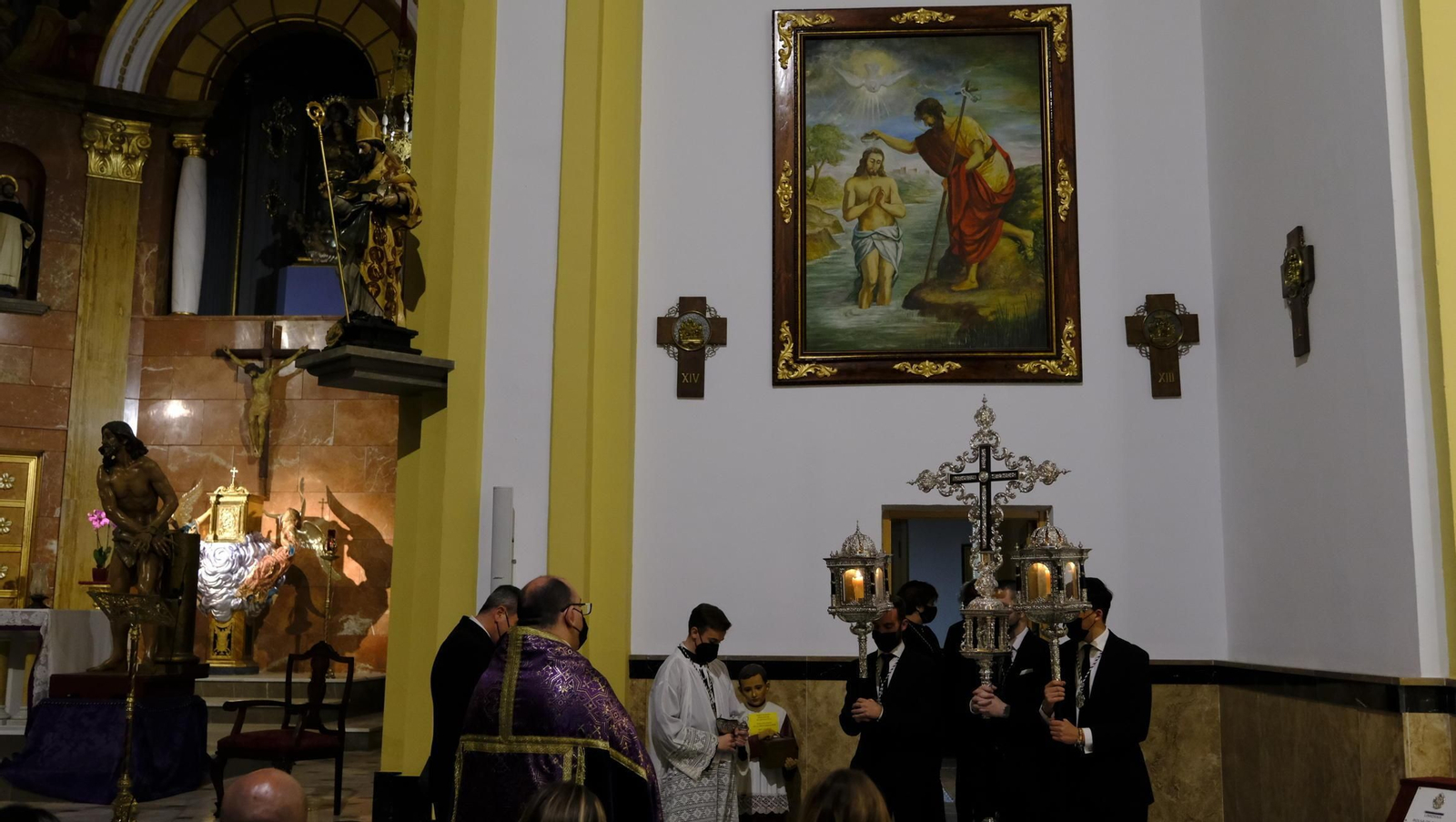 Imágenes del Via Crucis