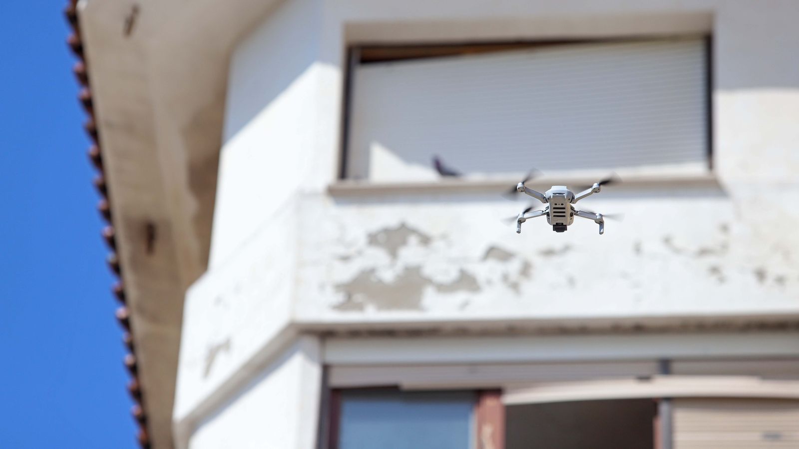 Desalojo del edificio La Escalinata