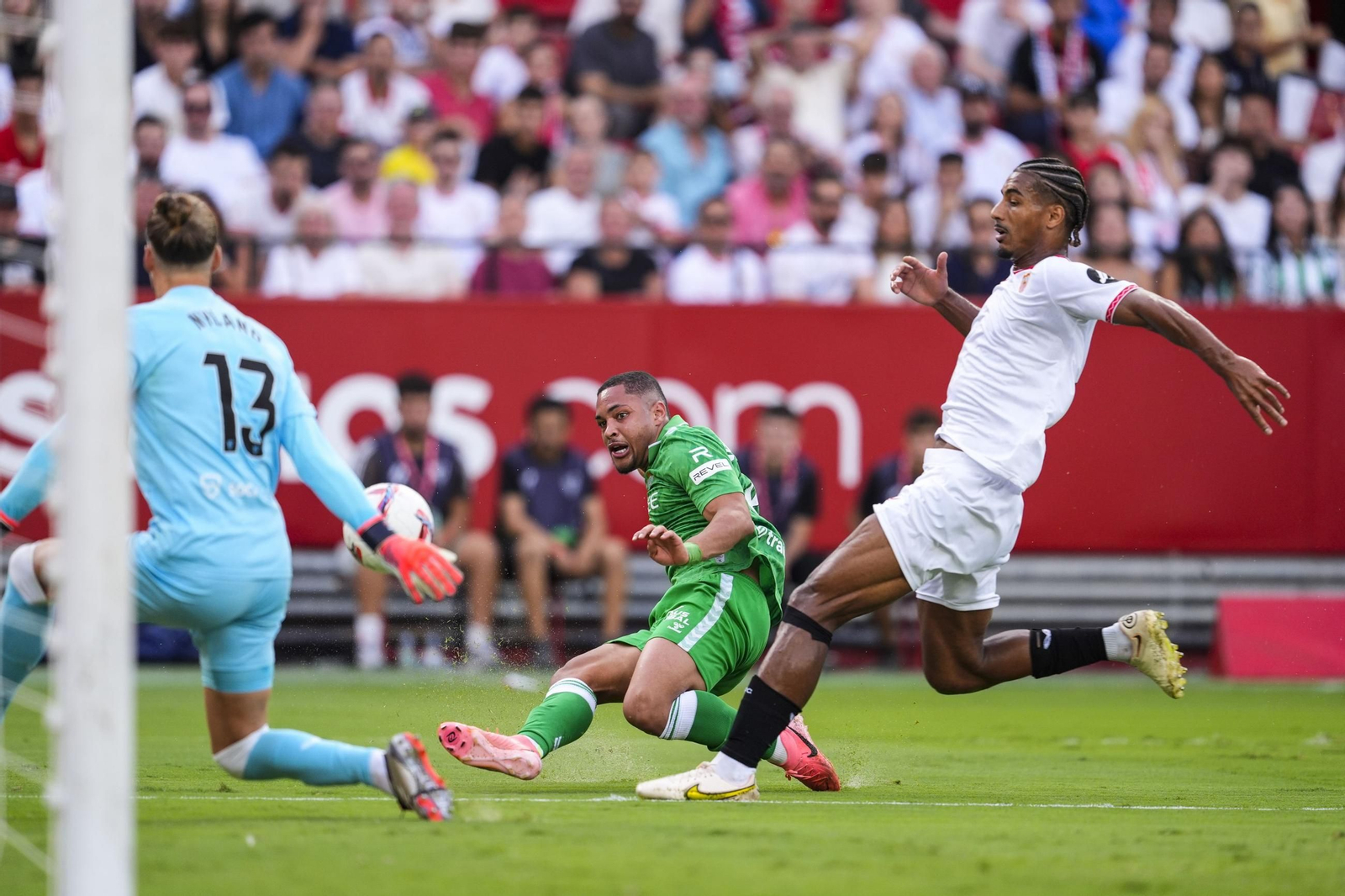 El derbi Sevilla-Betis, en imágenes