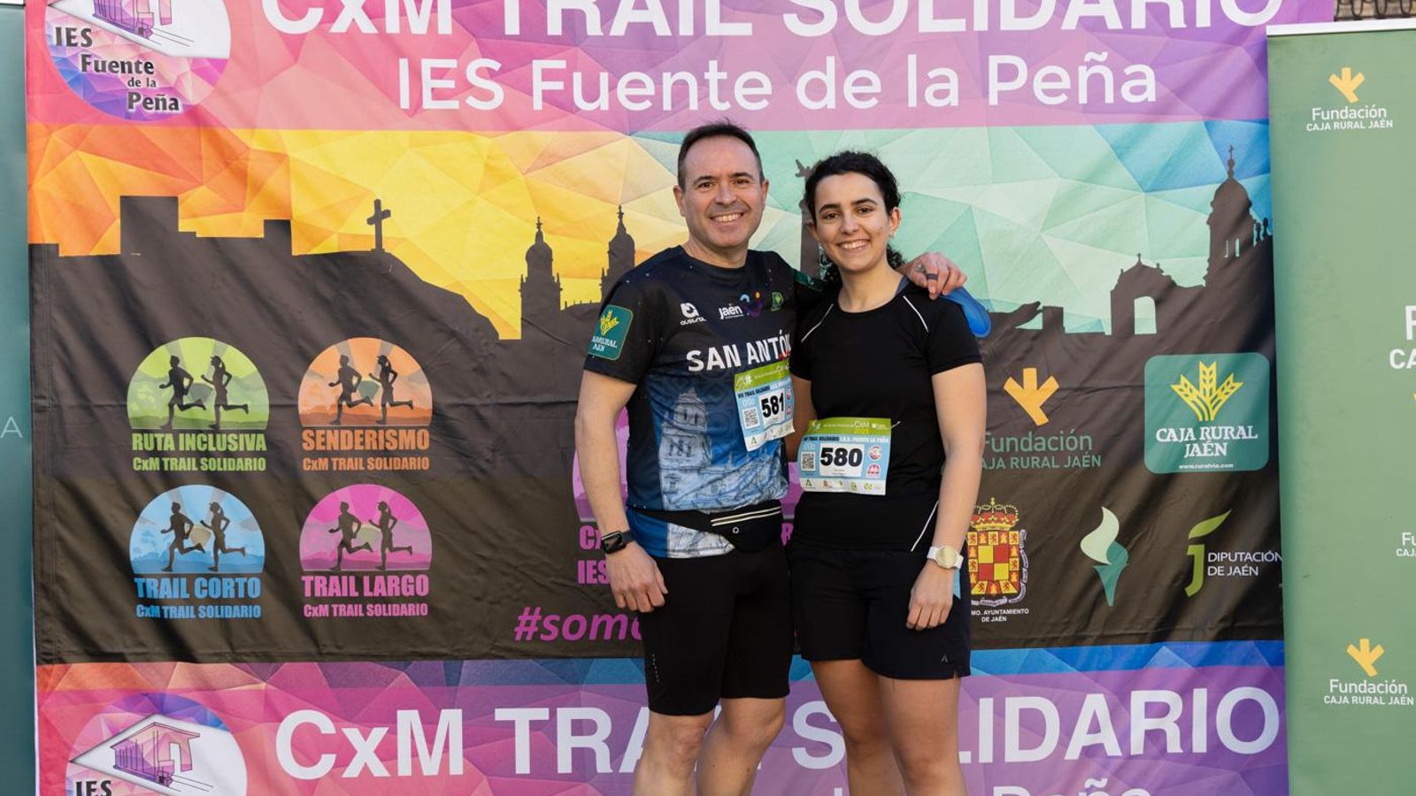 En imágenes: kilómetros para la esperanza de Celia en el CxM Trail Solidario IES Fuente de la Peña (I)