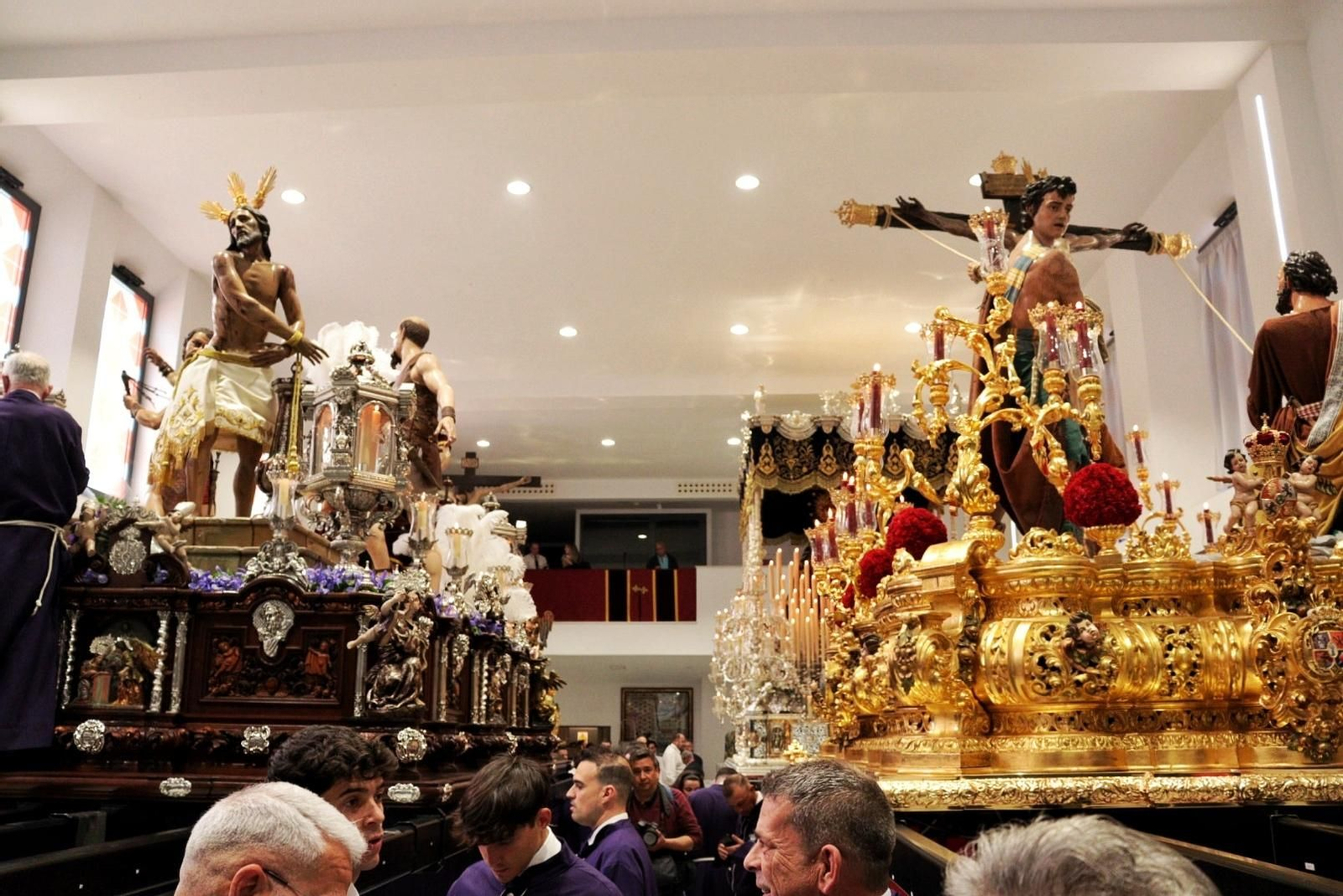 Las imágenes de Fusionadas en el Miércoles Santo en Málaga