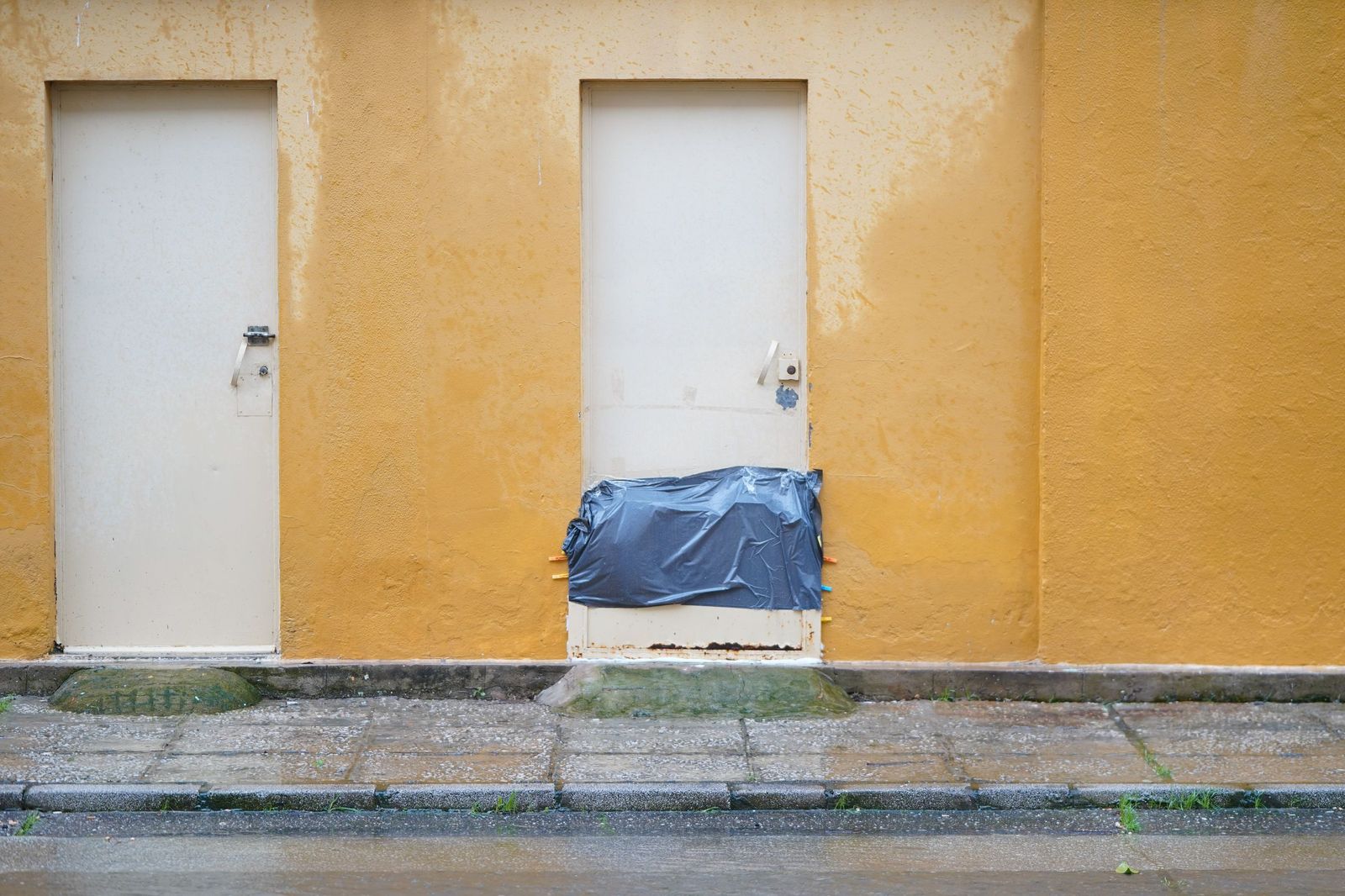 Fotos de las lluvias de la borrasca Leonardo este miércoles en Algeciras