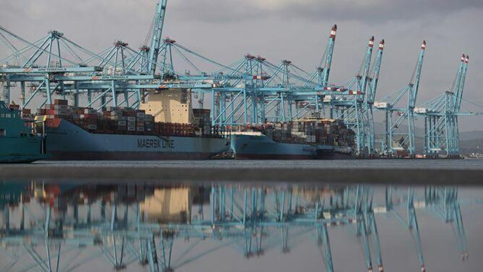 Terminal de APM en el Puerto de Algeciras