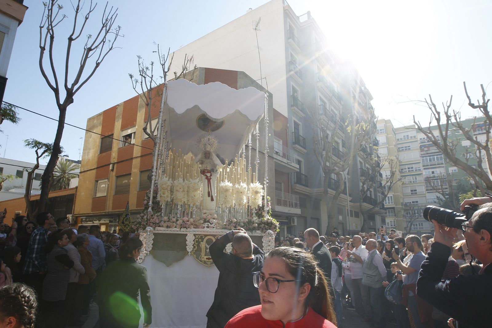 Imágenes Procesión de la Borriquita de Almería capital. Semana Santa 2019