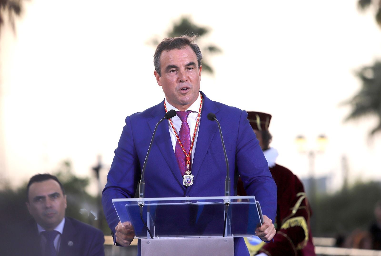 Imágenes de la constitución de la Diputación de Huelva