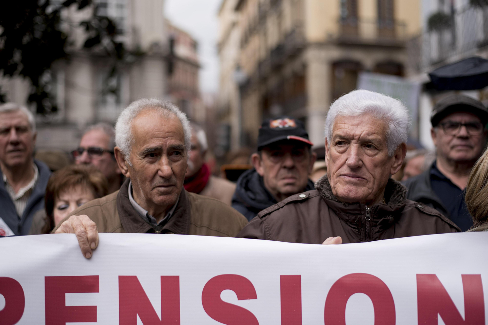 Manifestación de pensionistas