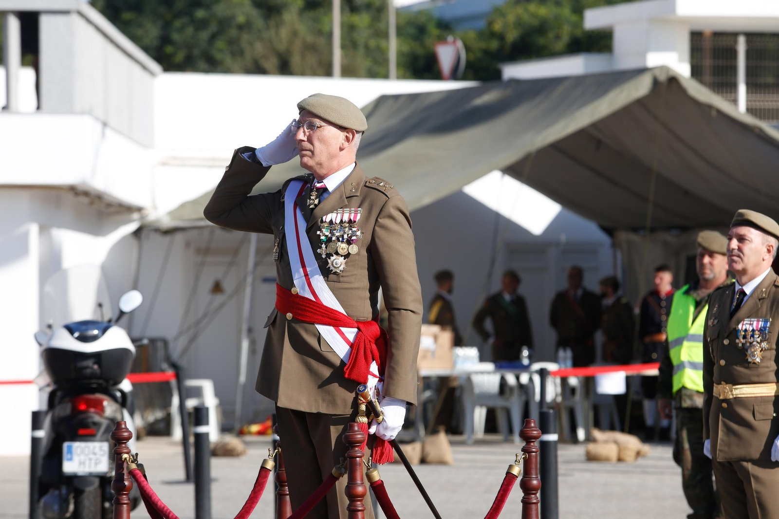 Las fotos de la jura de bandera civil en Tarifa